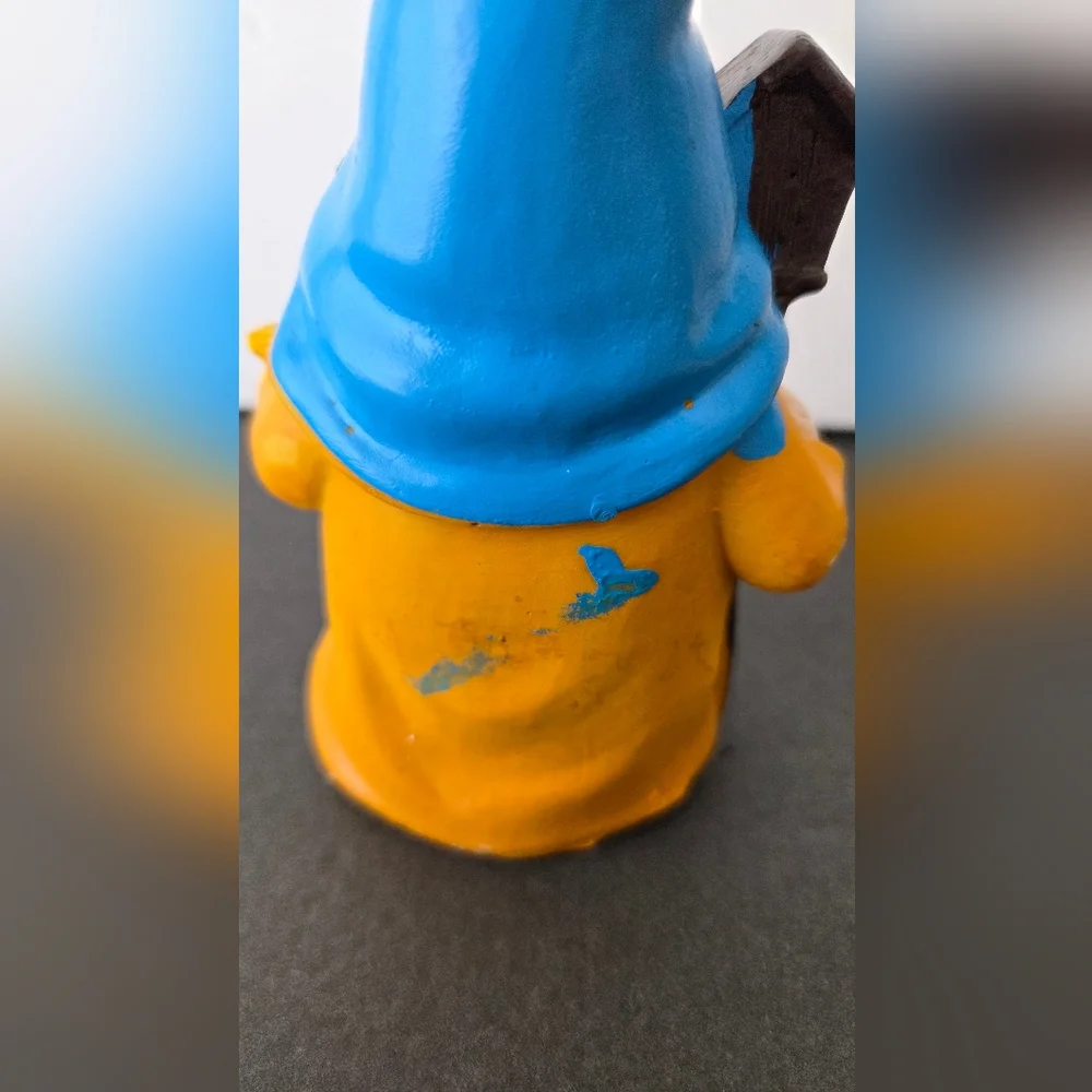 Gnome Figurine 5" Whimsical Forest Home Garden Kitchen Decor - Picture 8 of 10